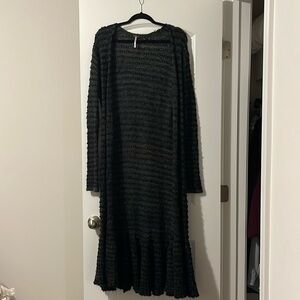 Free people long cardigan